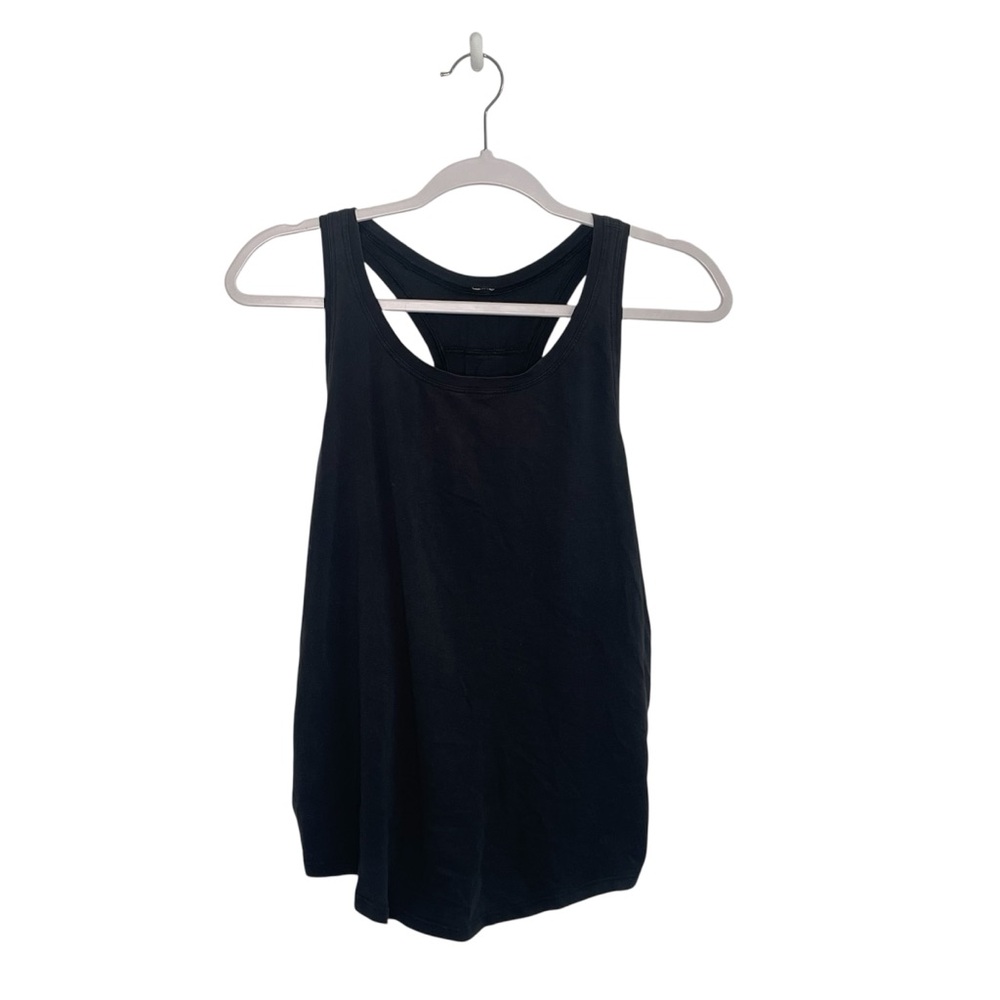 Lululemon Black Racerback Back Tie Tank Top